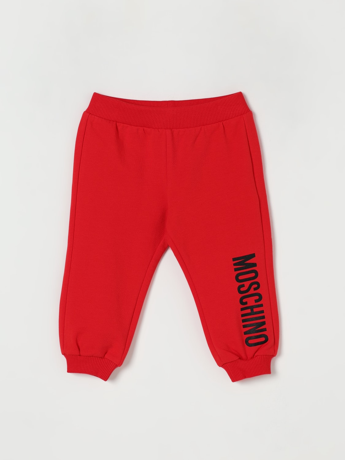 MOSCHINO PANTS: Pants kids Moschino, Red - Img 1