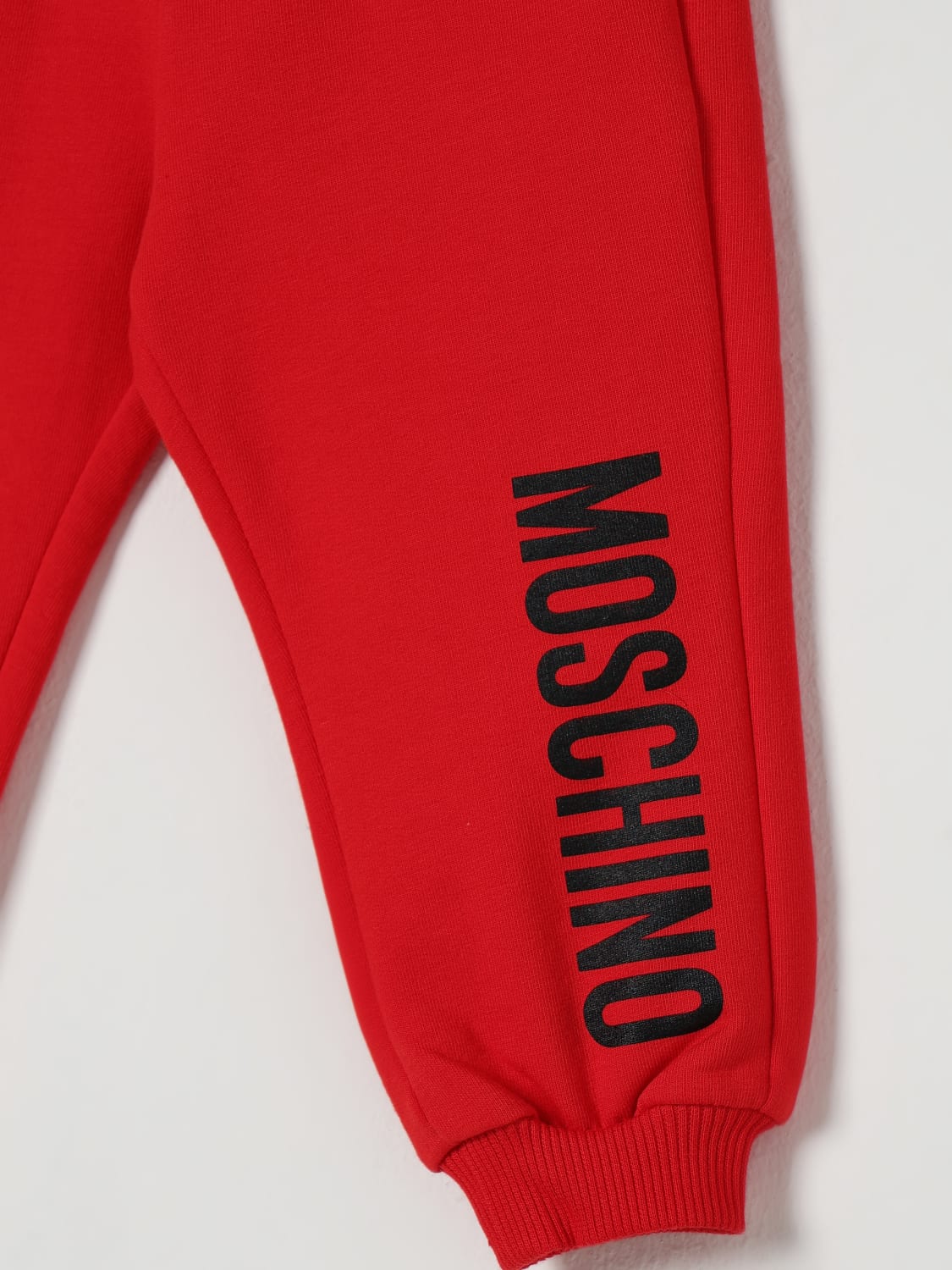 MOSCHINO PANTS: Pants kids Moschino, Red - Img 3