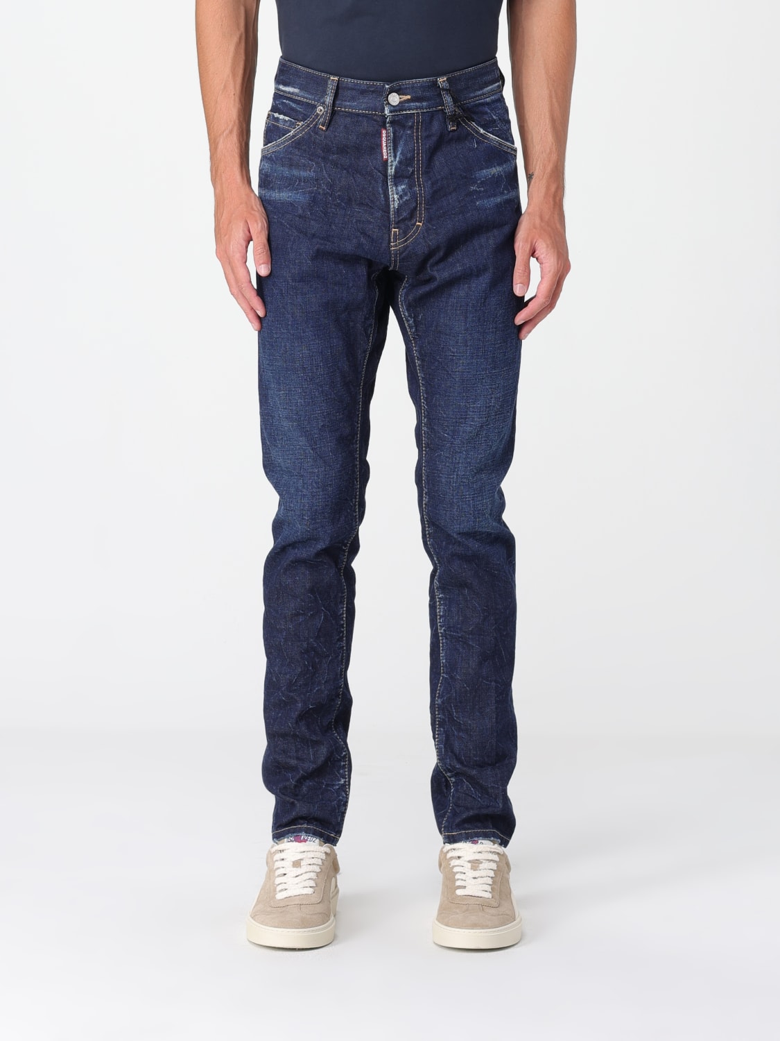 DSQUARED2 JEANS: Hose herren Dsquared2, Blau - Img 1