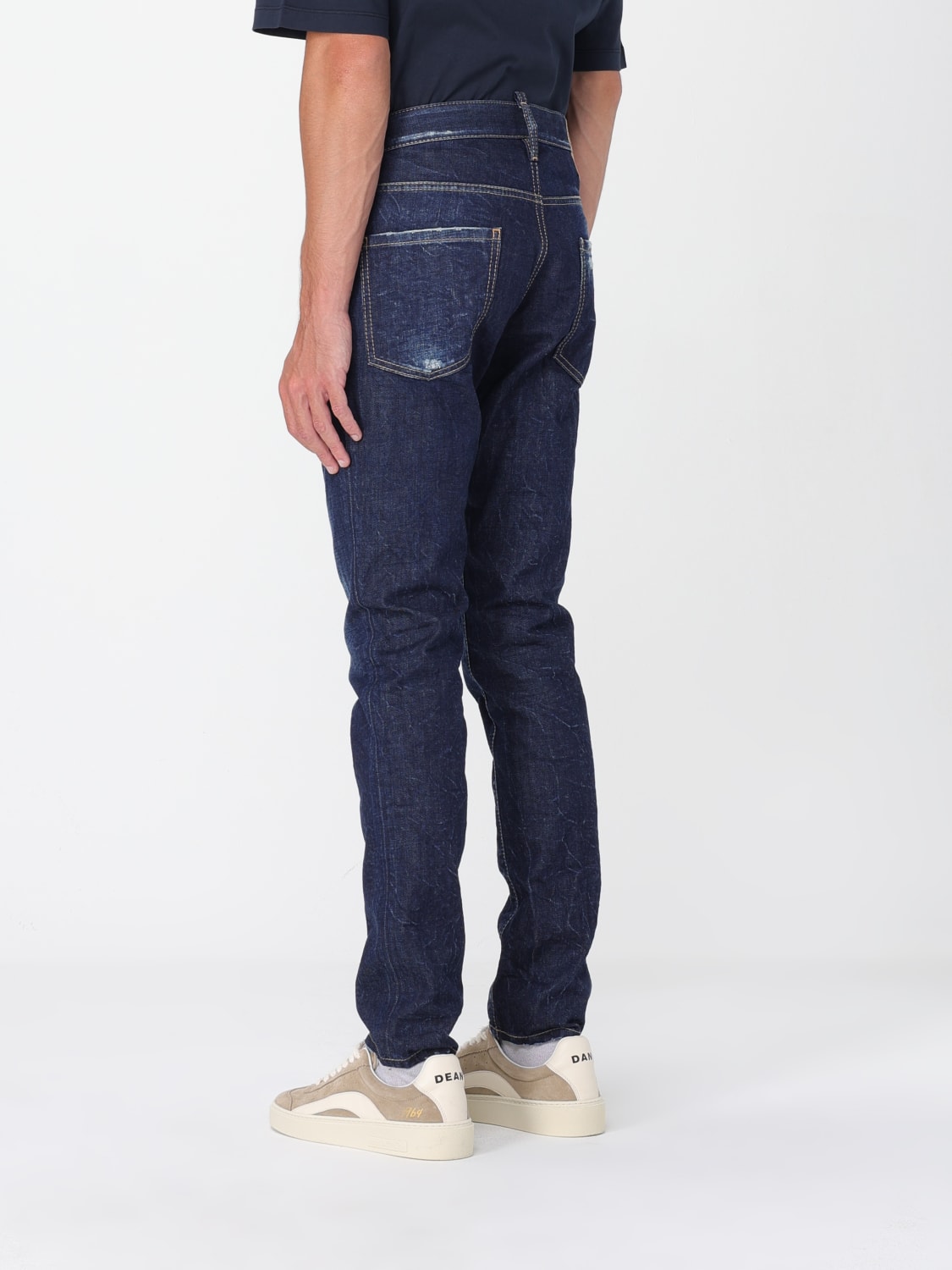 DSQUARED2 JEANS: Hose herren Dsquared2, Blau - Img 3