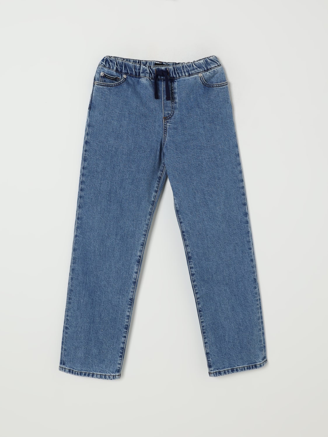 DOLCE & GABBANA JEANS: Jeans kids Dolce & Gabbana, Blue - Img 1