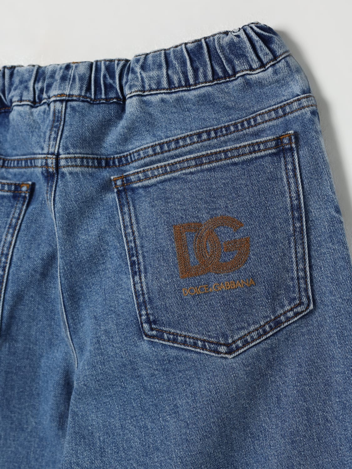 DOLCE & GABBANA JEANS: Jeans kids Dolce & Gabbana, Blue - Img 3