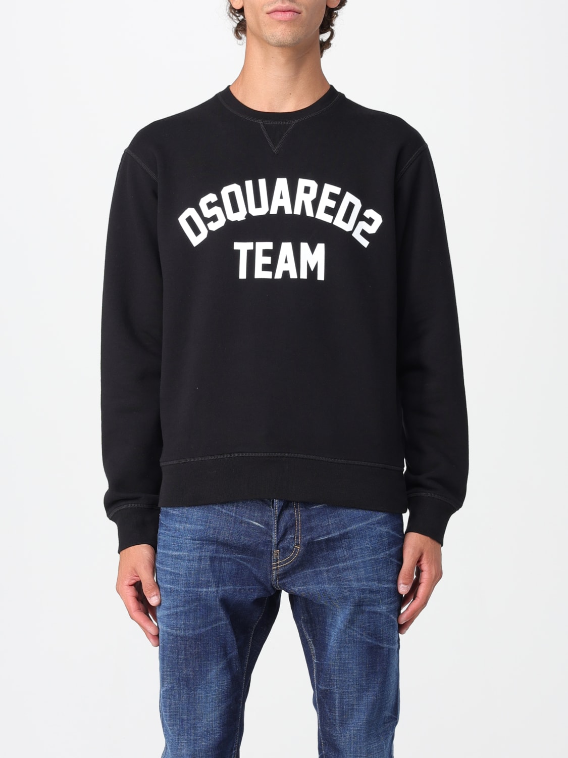 DSQUARED2 SWEATSHIRT: Sweatshirt men Dsquared2, Black - Img 1