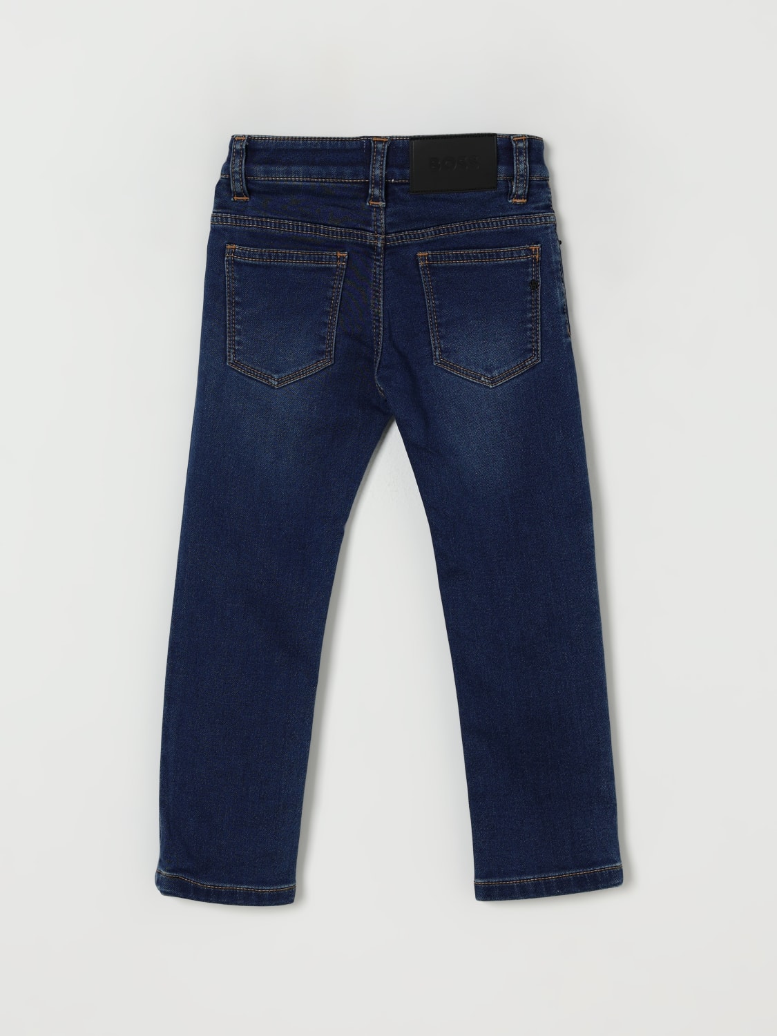 BOSS JEANS: Vaquero niños Boss, Gris - Img 2