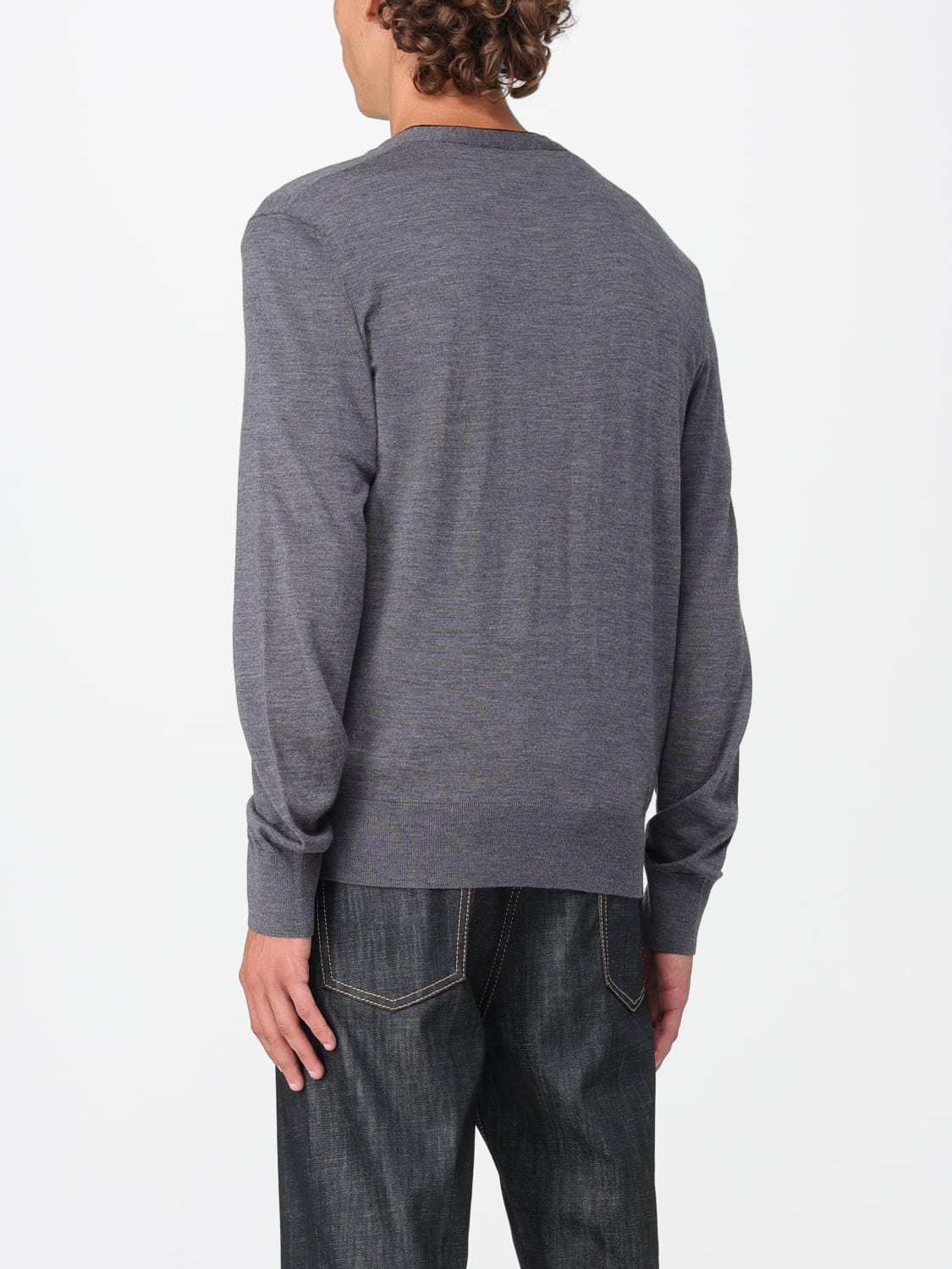 DSQUARED2 SWEATER: Cardigan men Dsquared2, Grey - Img 3