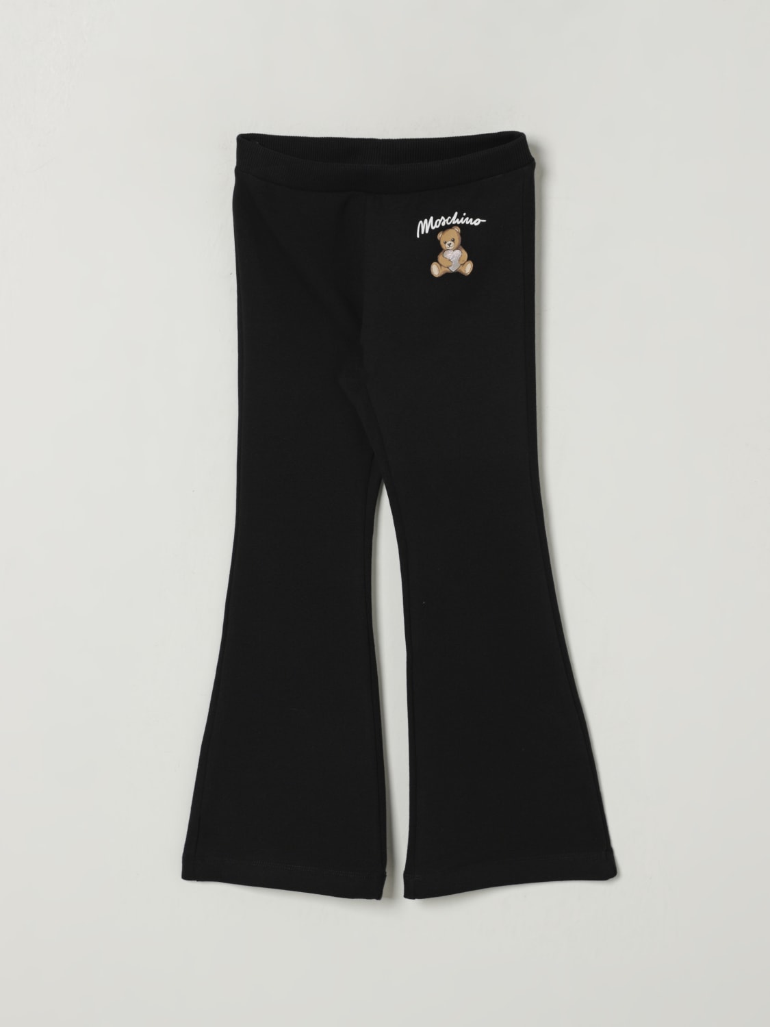 MOSCHINO HOSE: Hose kinder Moschino, Schwarz - Img 1