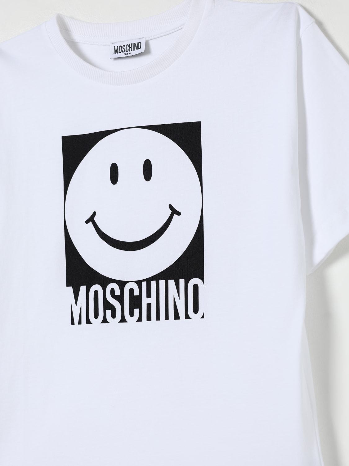 MOSCHINO T-SHIRT: T-shirt kids Moschino, White - Img 3
