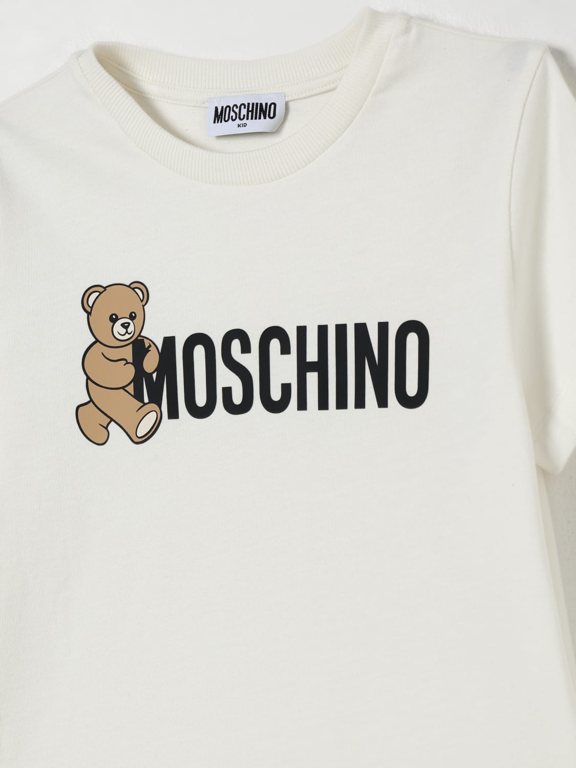 MOSCHINO T-SHIRT: T-shirt kids Moschino, White - Img 3