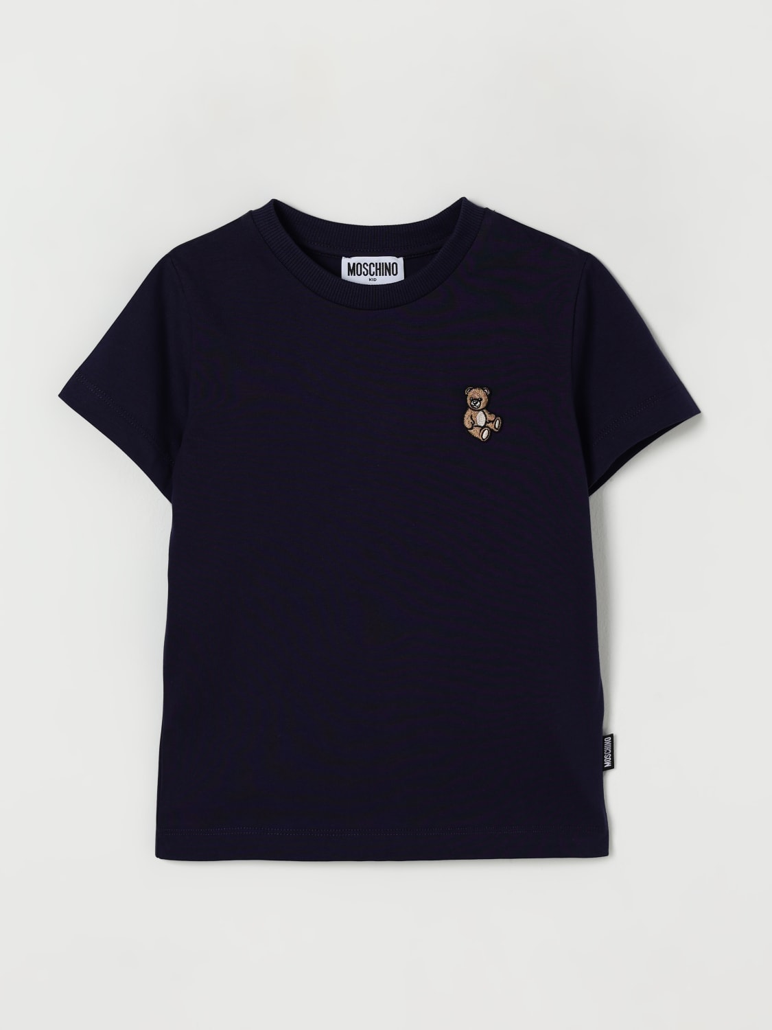 MOSCHINO T-SHIRT: T-shirt kids Moschino, Blue - Img 1