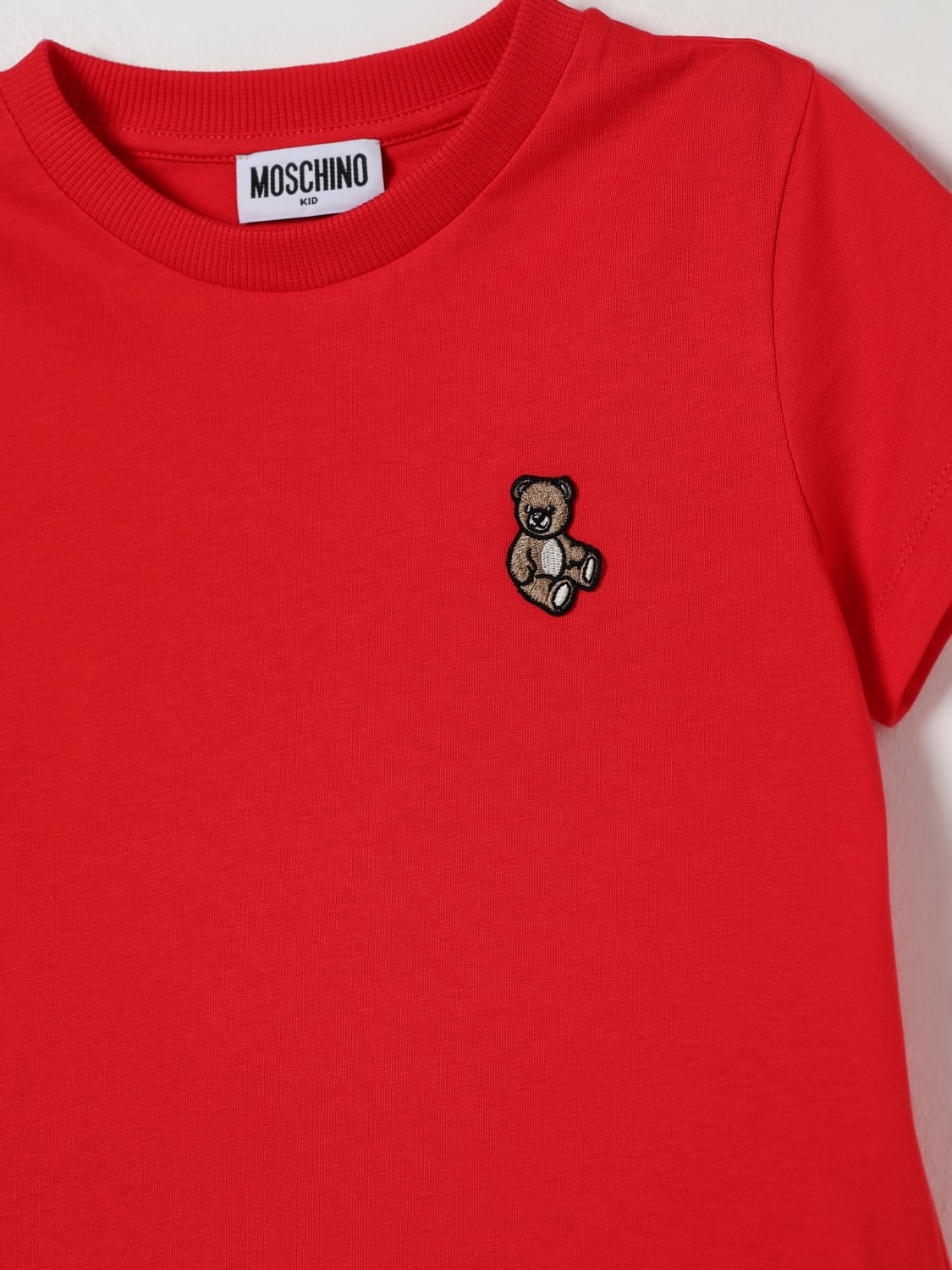 MOSCHINO Tシャツ: Tシャツ ボーイ Moschino, ピンク - Img 3