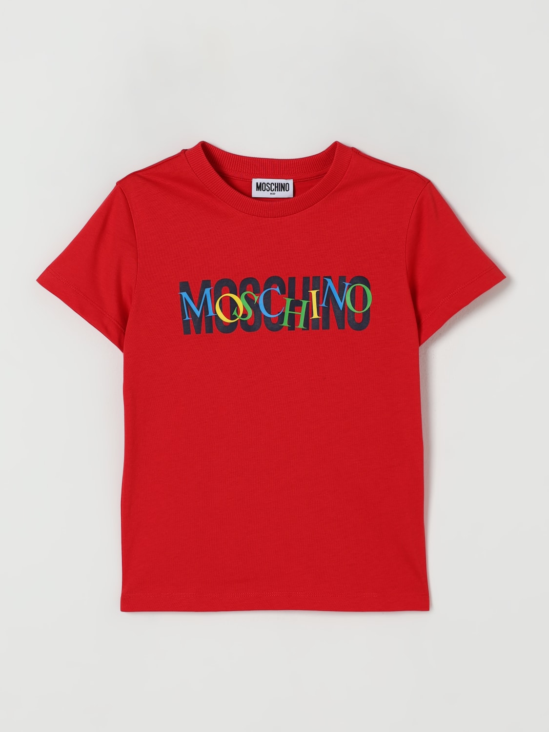 MOSCHINO T-SHIRT: T-shirt kinder Moschino, Pink - Img 1