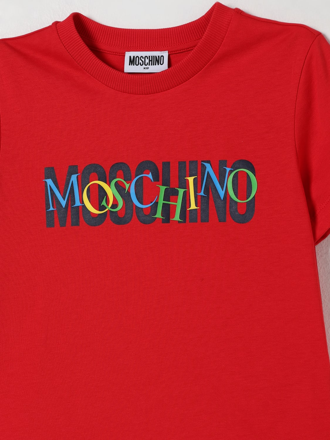 MOSCHINO T-SHIRT: T-shirt kinder Moschino, Pink - Img 3