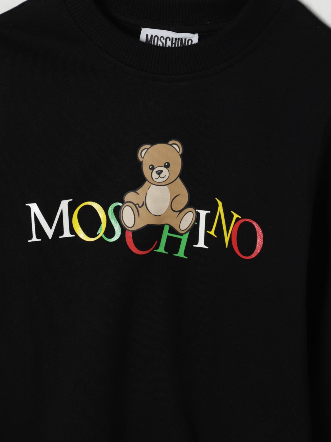 MOSCHINO SWEATER: Sweater kids Moschino, Black - Img 3