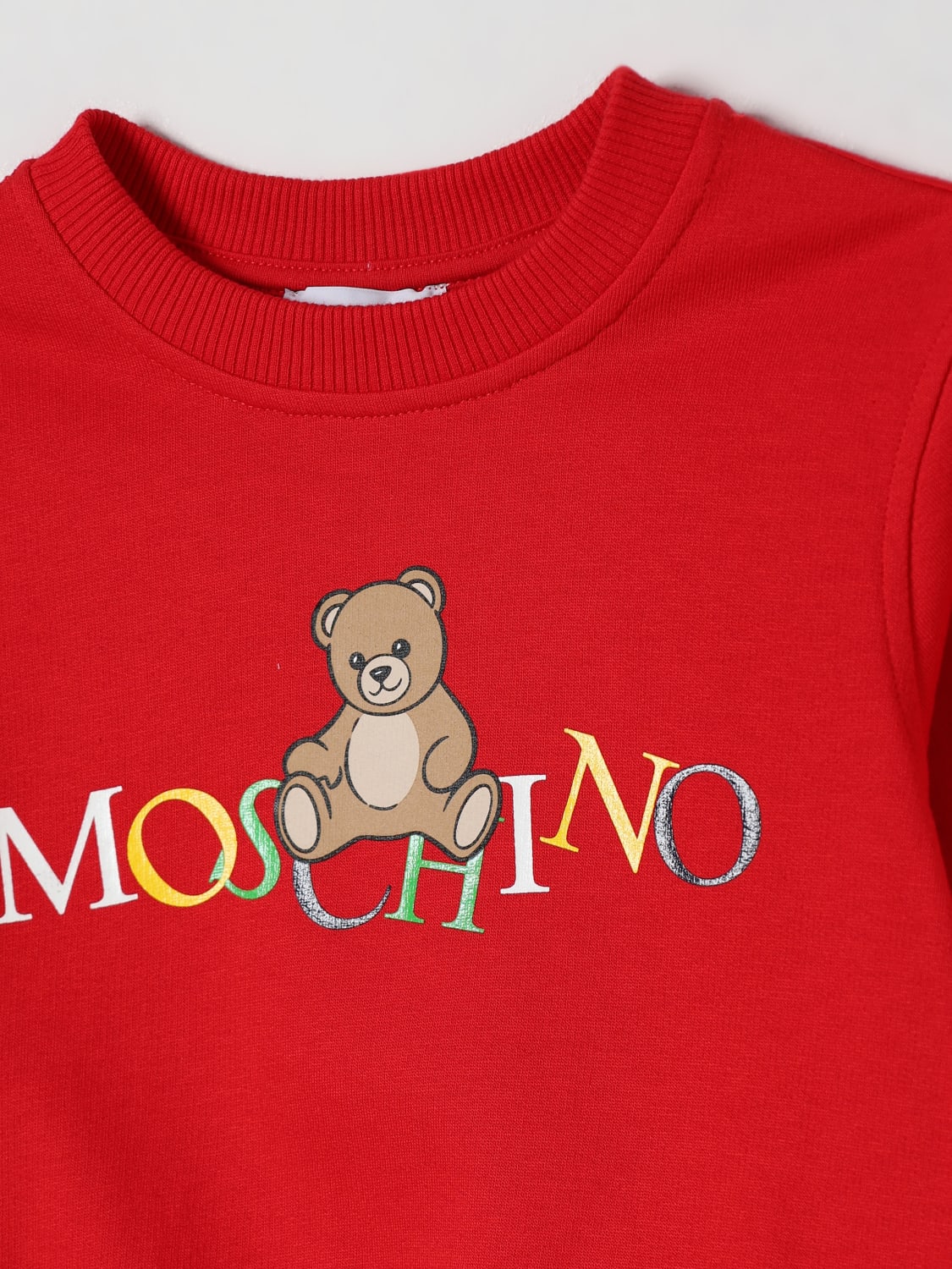 MOSCHINO JERSEY: Jersey niños Moschino, Rosa - Img 3