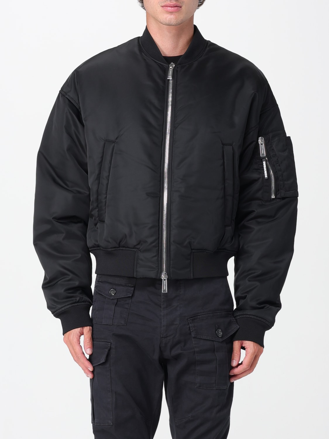 DSQUARED2 JACKET: Jacket men Dsquared2, Black - Img 1