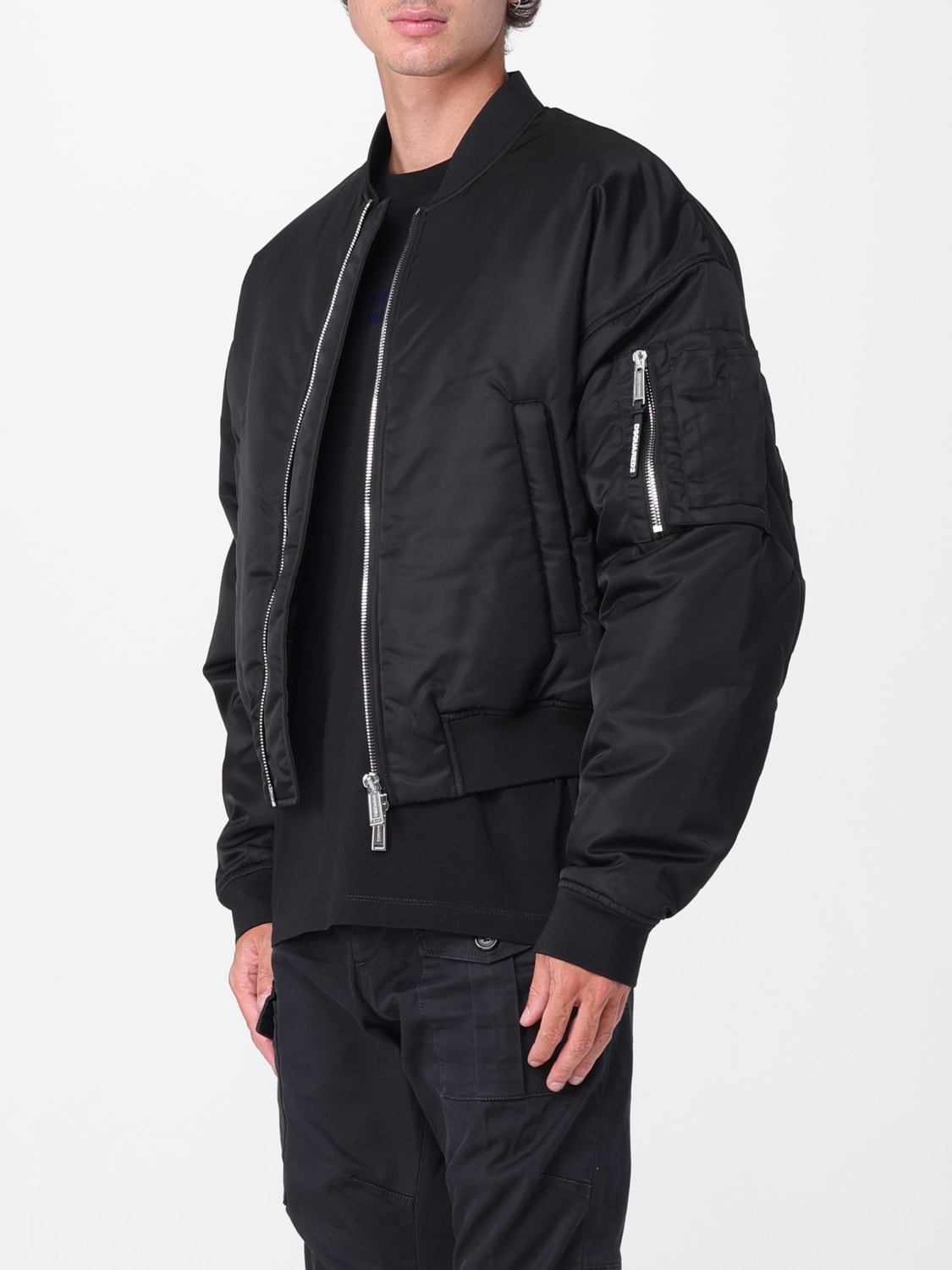 DSQUARED2 JACKET: Jacket men Dsquared2, Black - Img 4