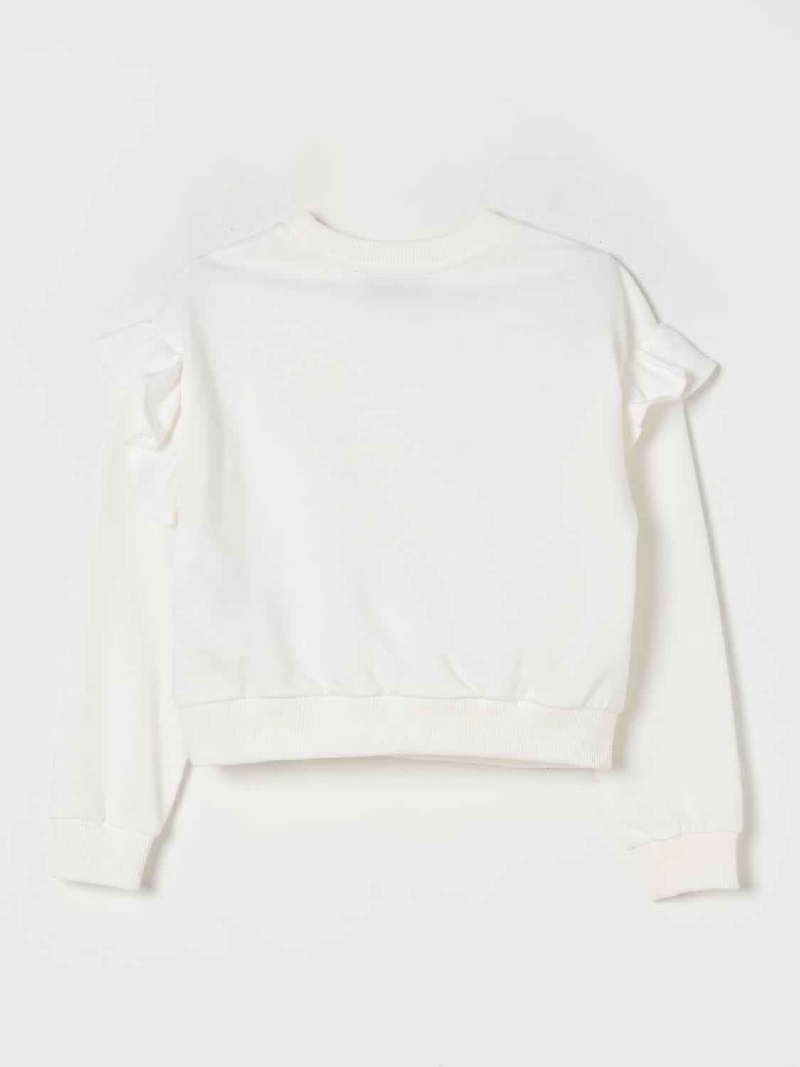 MOSCHINO SWEATER: Sweater kids Moschino, White - Img 2