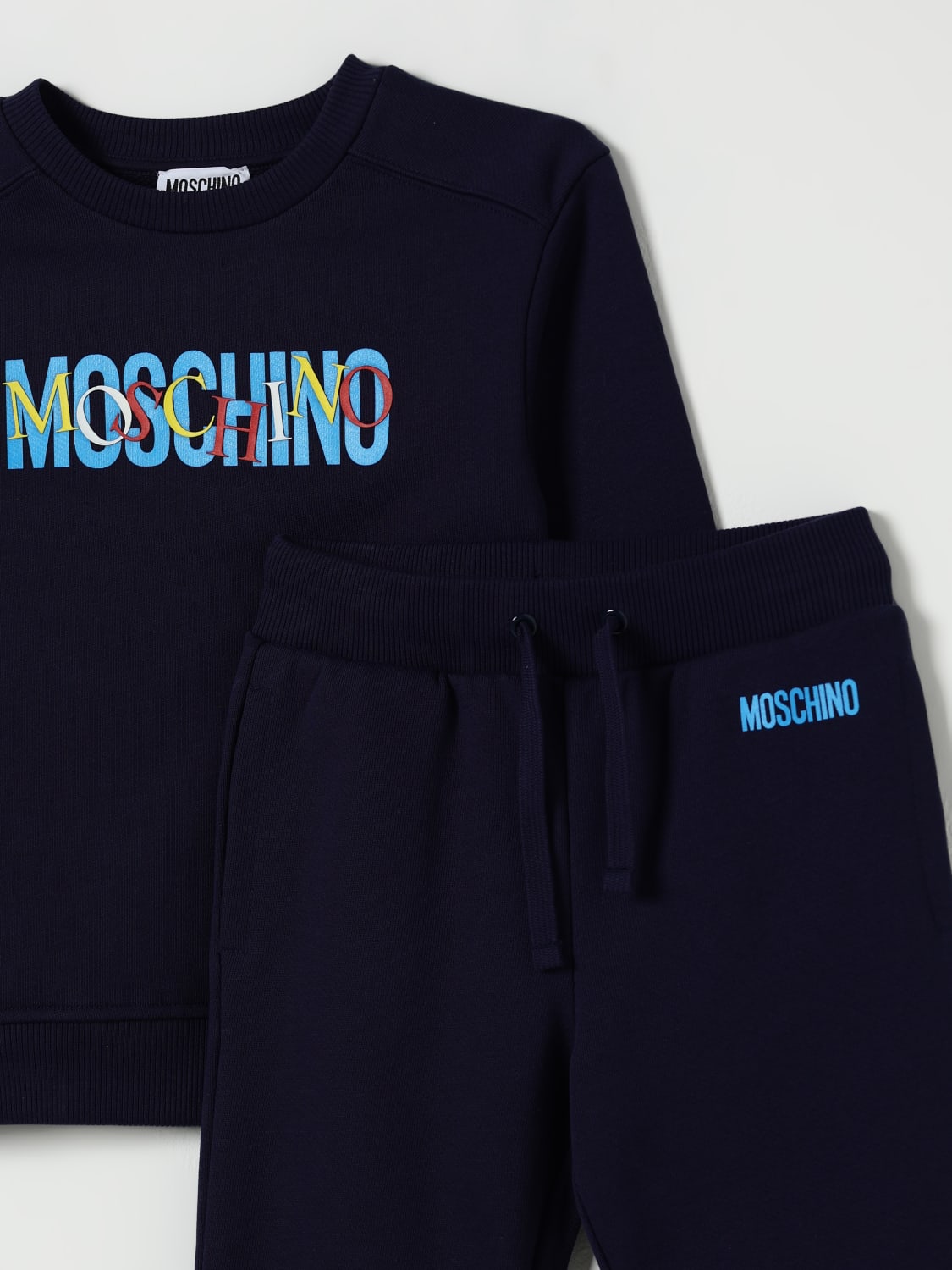 MOSCHINO CLOTHING SET: Suit kids Moschino, Blue - Img 3