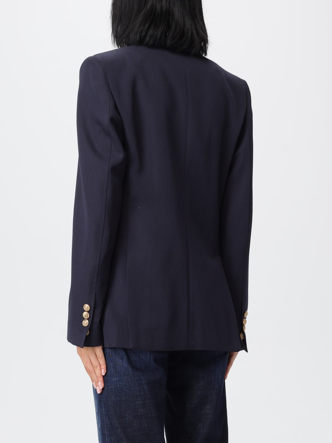 DSQUARED2 GIACCA: Giacca monopetto Dsquared2 in lana , Blue - Img 3