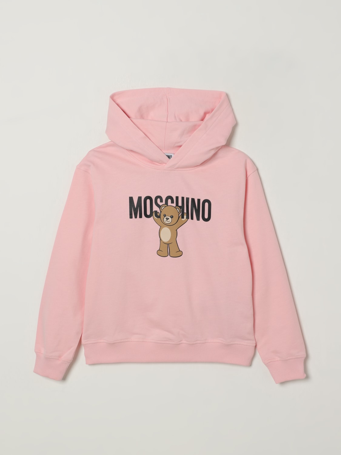 MOSCHINO SWEATER: Sweater kids Moschino, Pink - Img 1