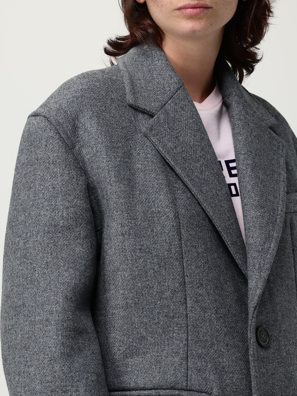 DSQUARED2 COAT: Coat woman Dsquared2, Grey - Img 5