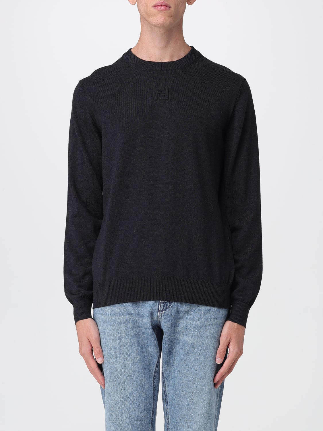 FENDI SWEATER: Sweater men Fendi, Red - Img 1