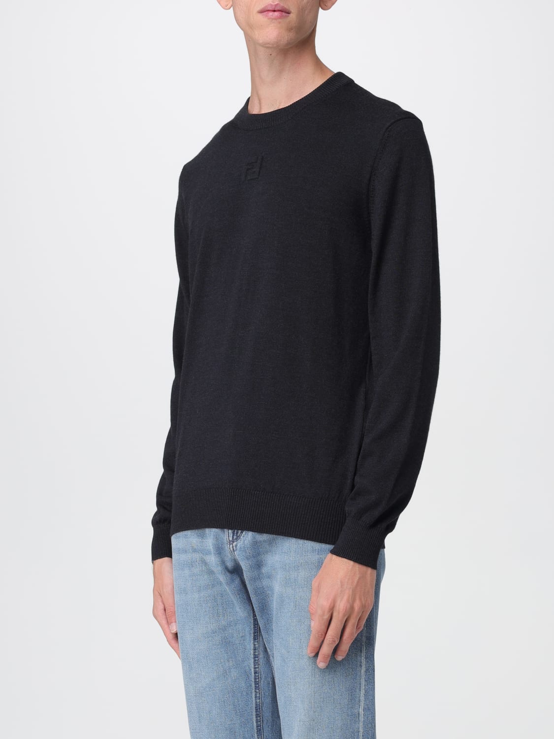 FENDI SWEATER: Sweater men Fendi, Red - Img 4