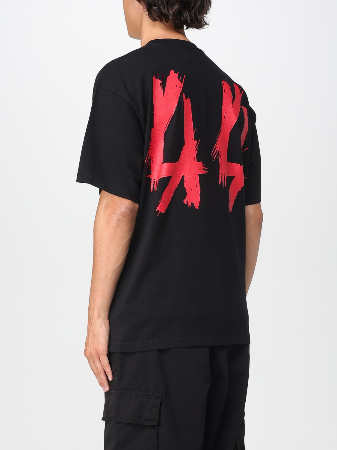 44 LABEL GROUP T-SHIRT: T-shirt men 44 Label Group, Black 1 - Img 2