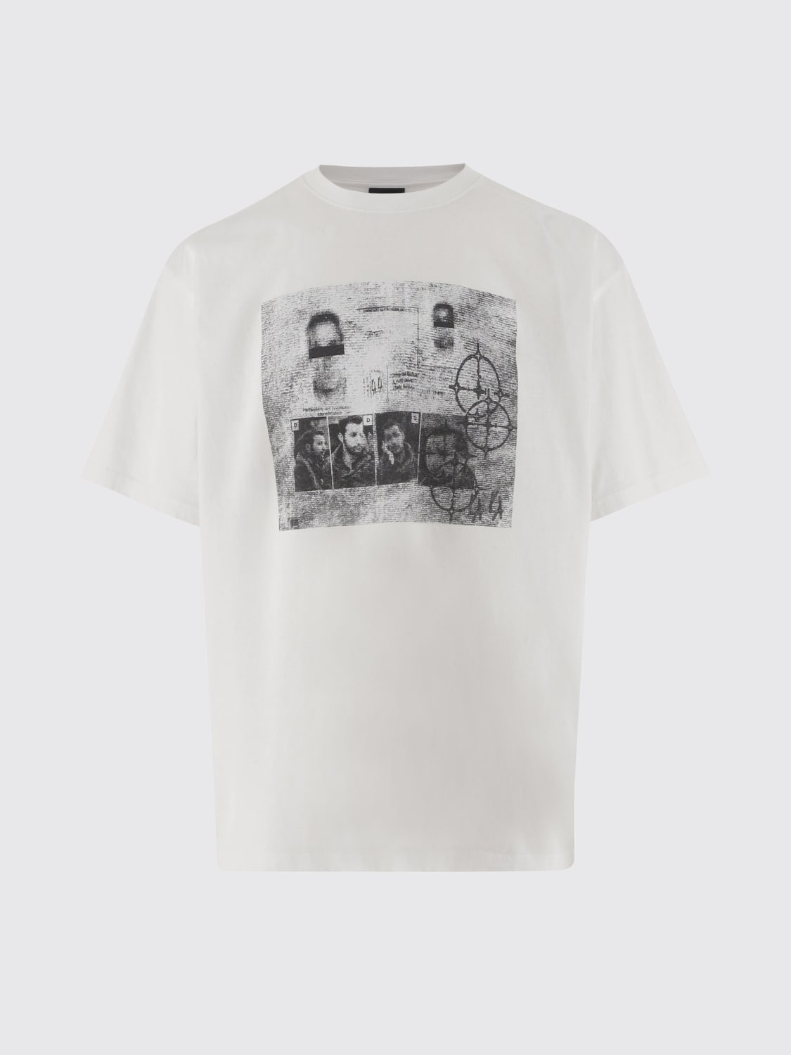 44 LABEL GROUP T-SHIRT: T-shirt men 44 Label Group, White 2 - Img 1