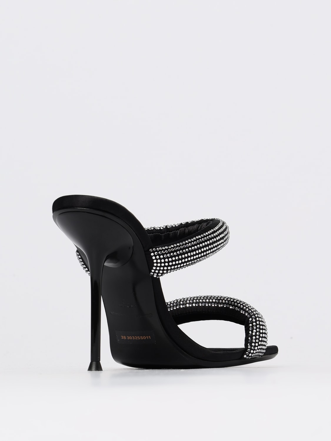 ALEXANDER WANG SANDALES À TALONS: Sandales plates femme Alexander Wang, Noir - Img 3