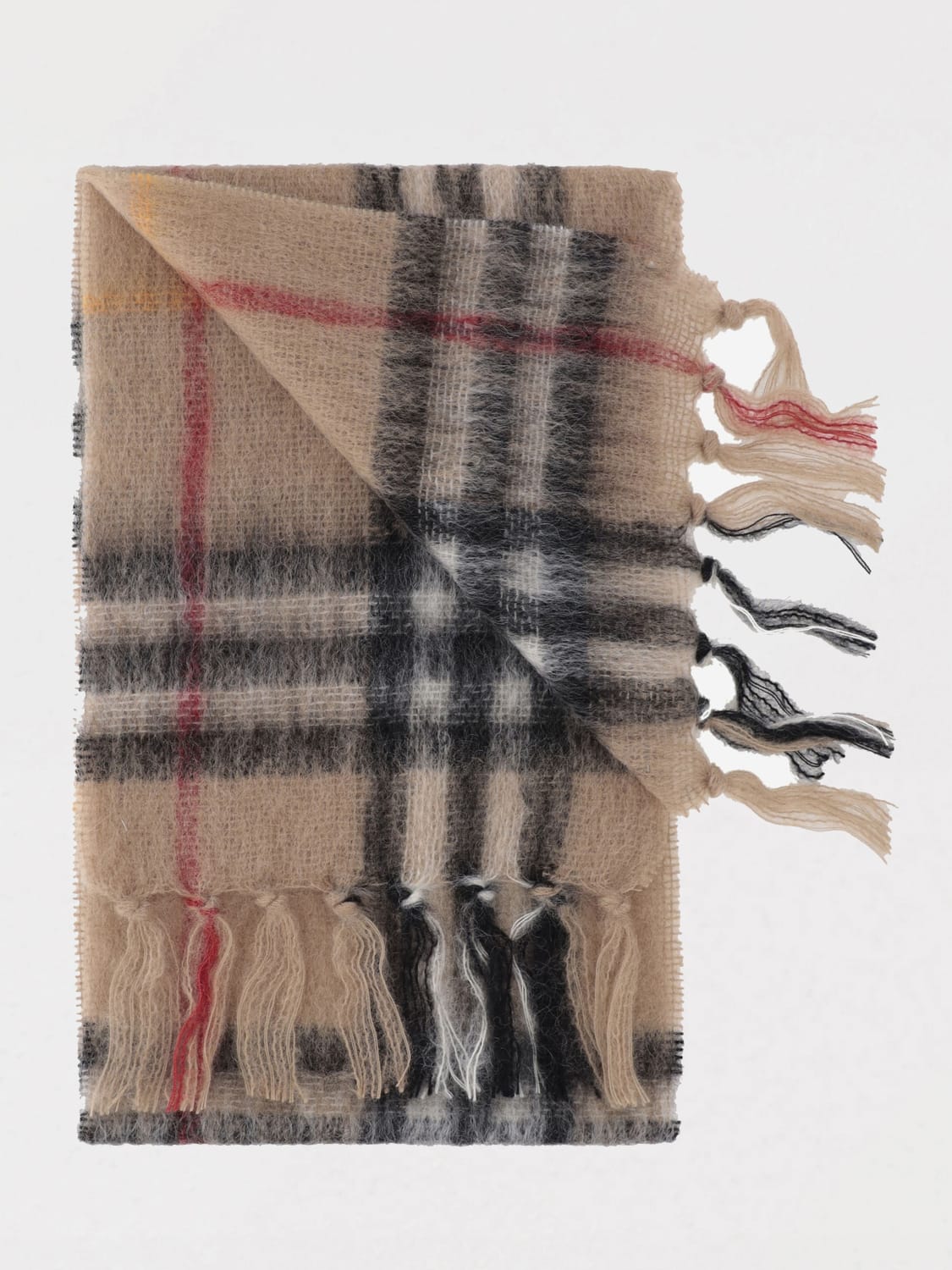 BURBERRY SCARF: Scarf men Burberry, Beige - Img 2
