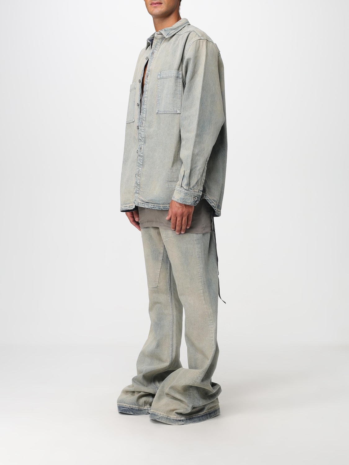 RICK OWENS DRKSHDW JACKET: Jacket men Rick Owens Drkshdw, Denim - Img 4