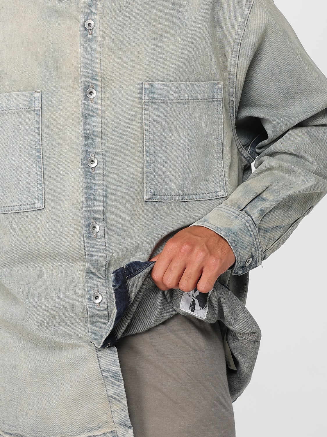 RICK OWENS DRKSHDW JACKET: Jacket men Rick Owens Drkshdw, Denim - Img 5