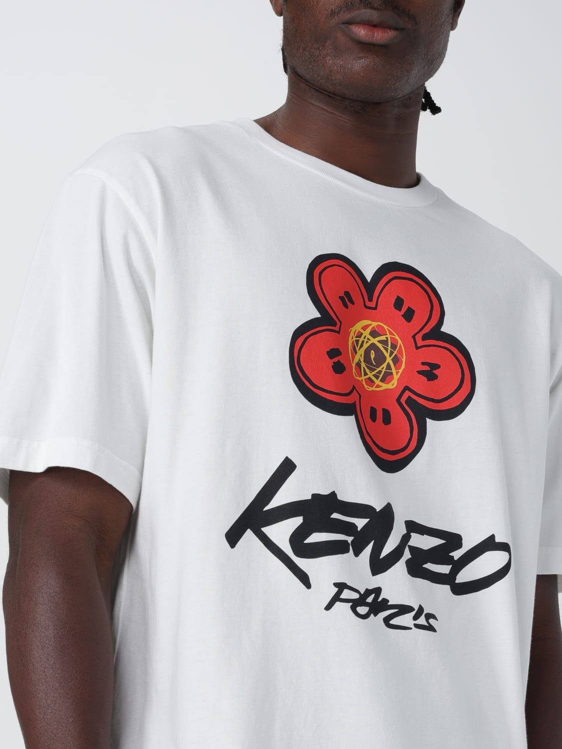 KENZO T-SHIRT: T-shirt men Kenzo, White - Img 4