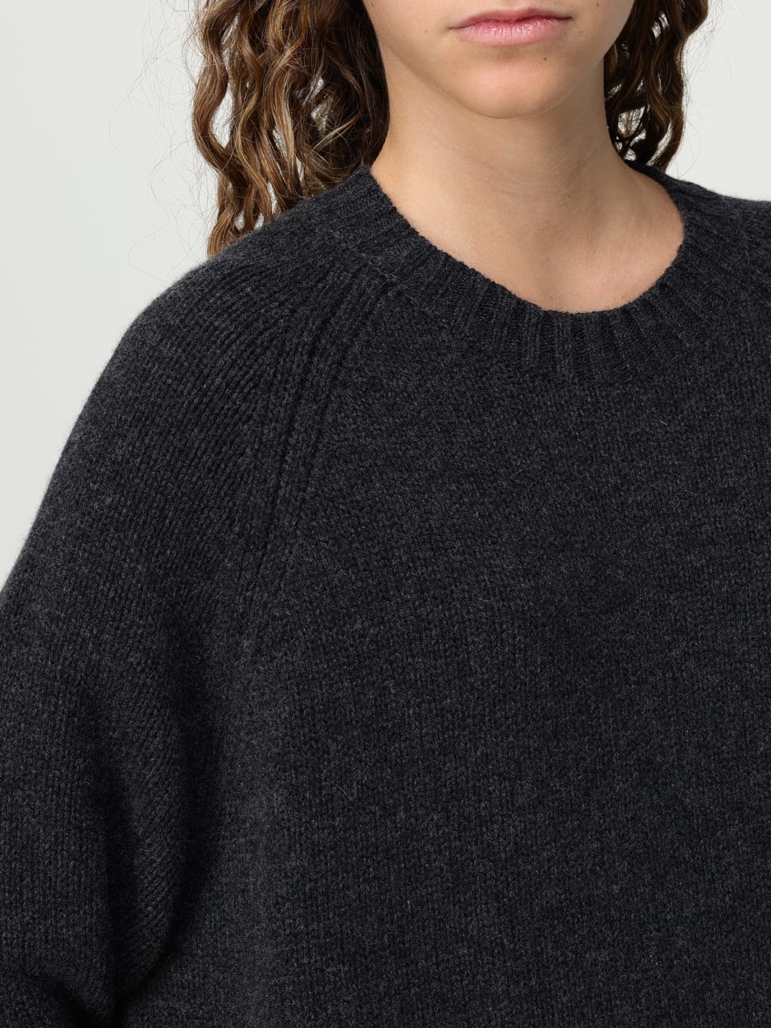 ALLUDE JERSEY: Sudadera mujer Allude, Gris - Img 3