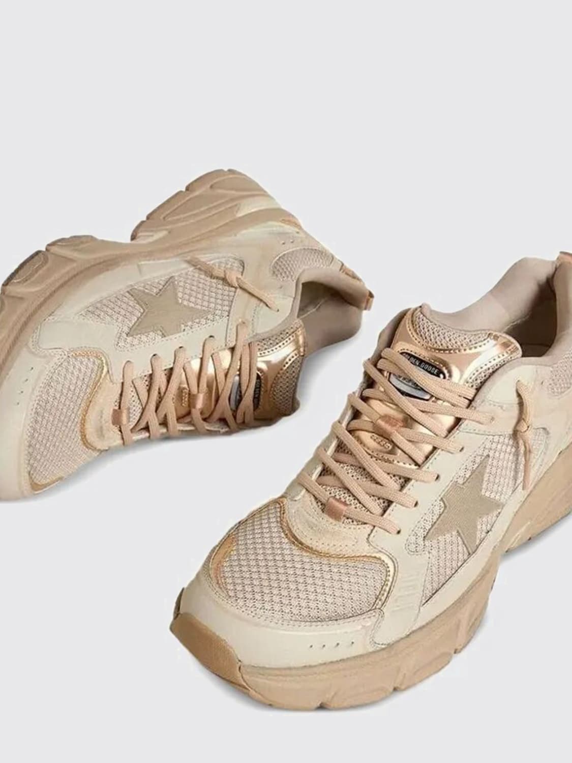 GOLDEN GOOSE SNEAKERS: Shoes woman Golden Goose, Safari - Img 3