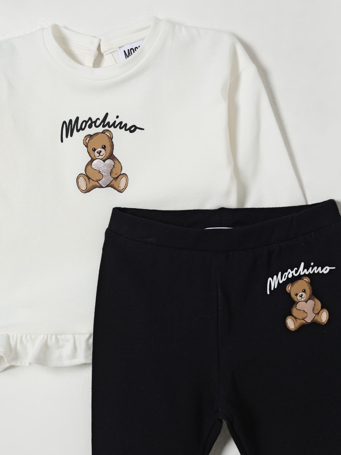 MOSCHINO JUMPSUIT: Jumpsuit kids Moschino, White - Img 3