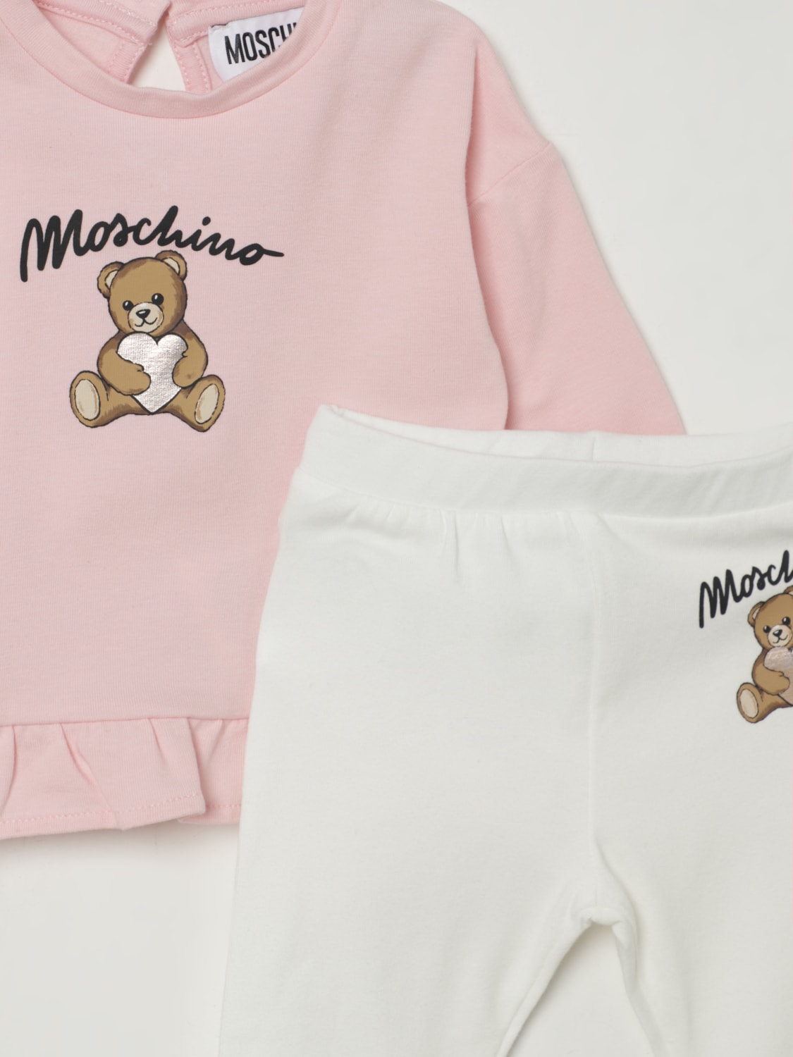 MOSCHINO JUMPSUIT: Jumpsuit kids Moschino, Pink - Img 3