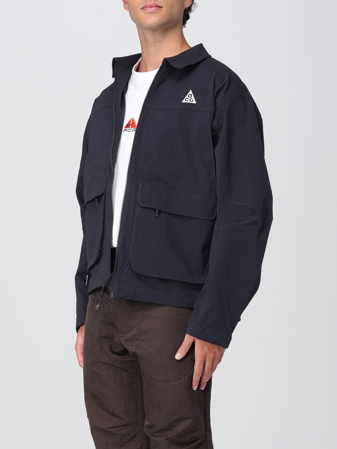 NIKE JACKET: Jacket men Nike, Black - Img 3