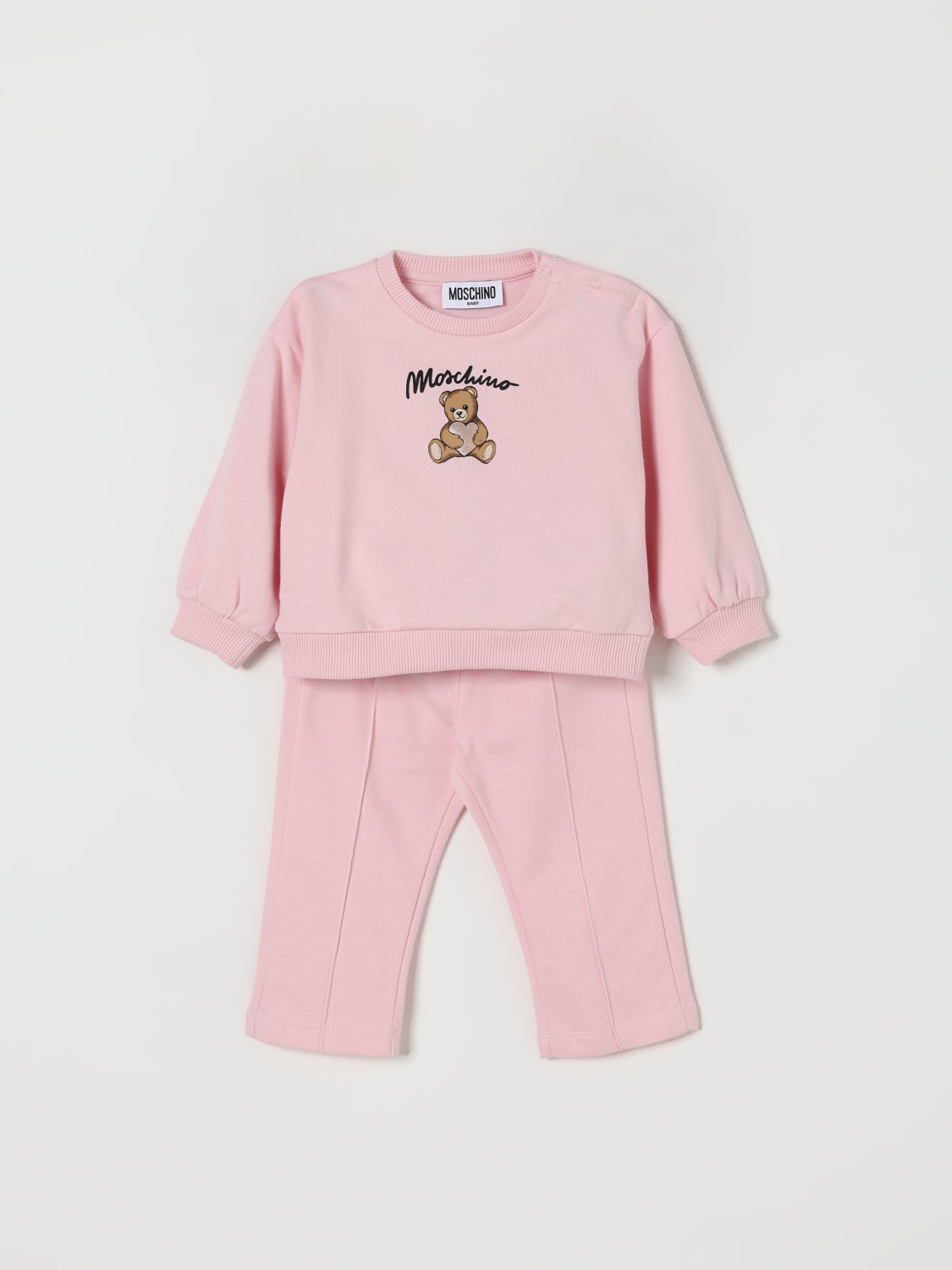 MOSCHINO JUMPSUIT: Jumpsuit kids Moschino, Pink - Img 1