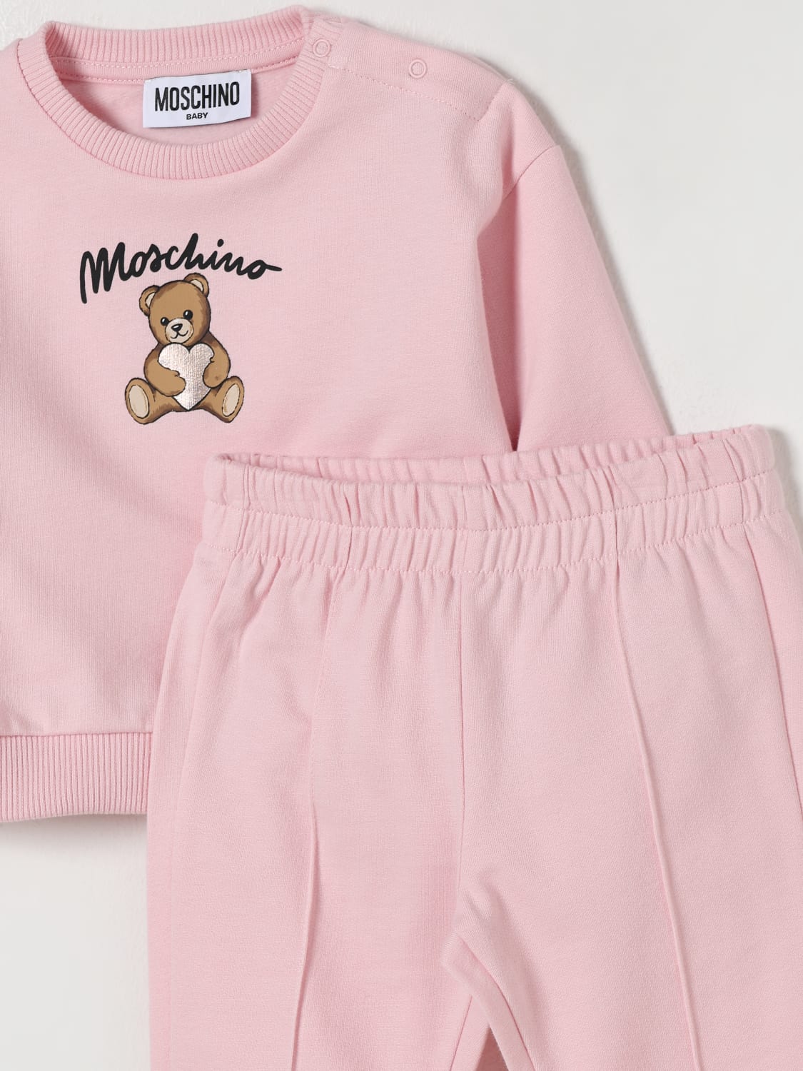 MOSCHINO JUMPSUIT: Jumpsuit kids Moschino, Pink - Img 3
