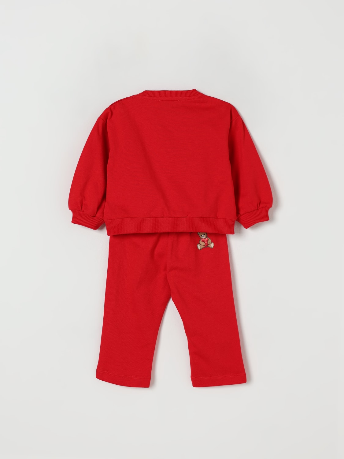 MOSCHINO JUMPSUIT: Jumpsuit kids Moschino, Red - Img 2