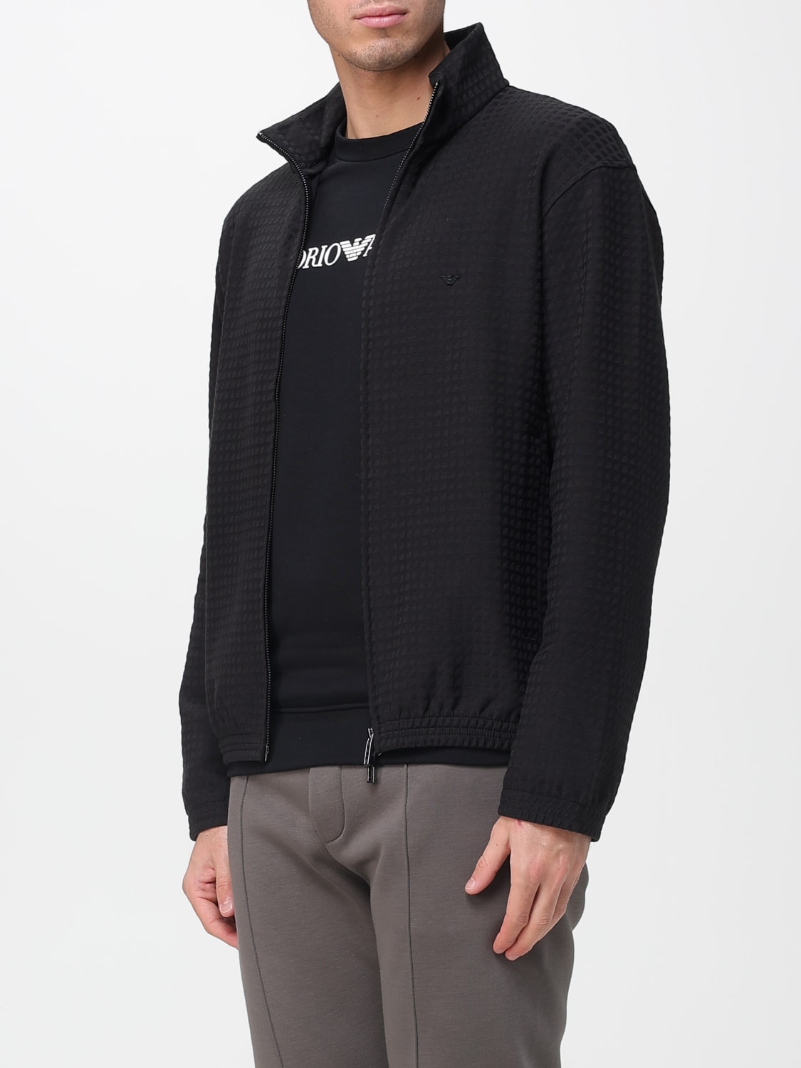 EMPORIO ARMANI SWEATSHIRT: Sweatshirt men Emporio Armani, Black - Img 3