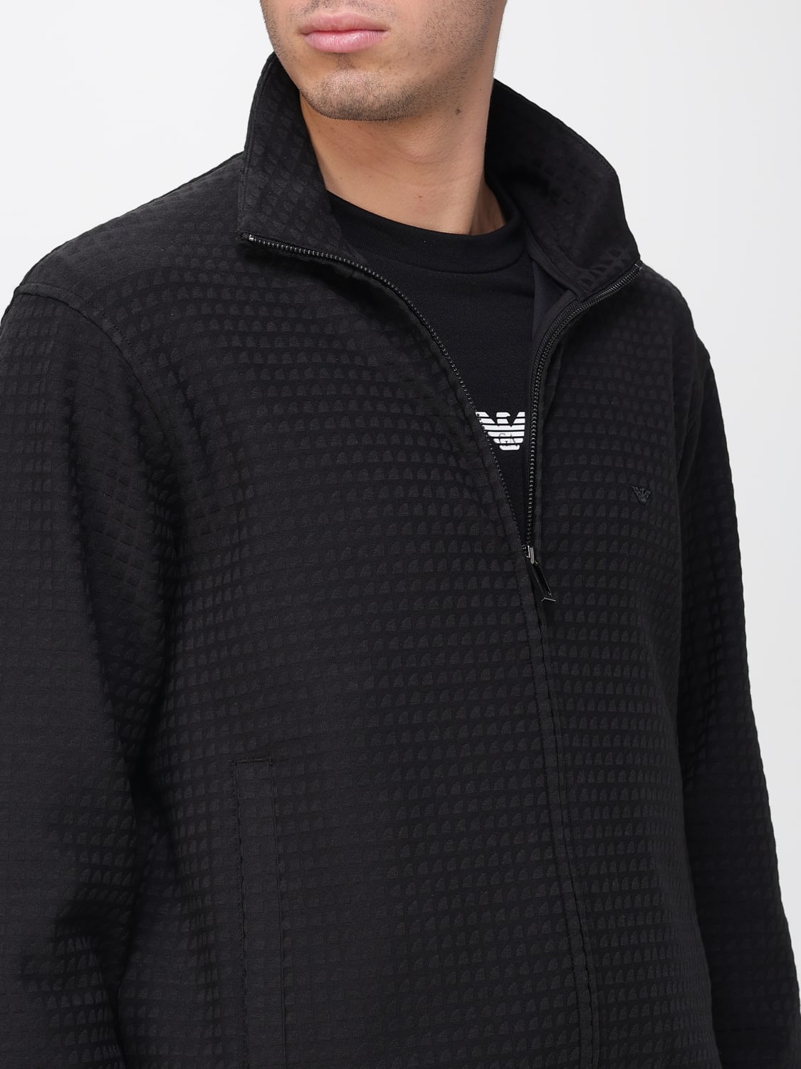 EMPORIO ARMANI SWEATSHIRT: Sweatshirt men Emporio Armani, Black - Img 4