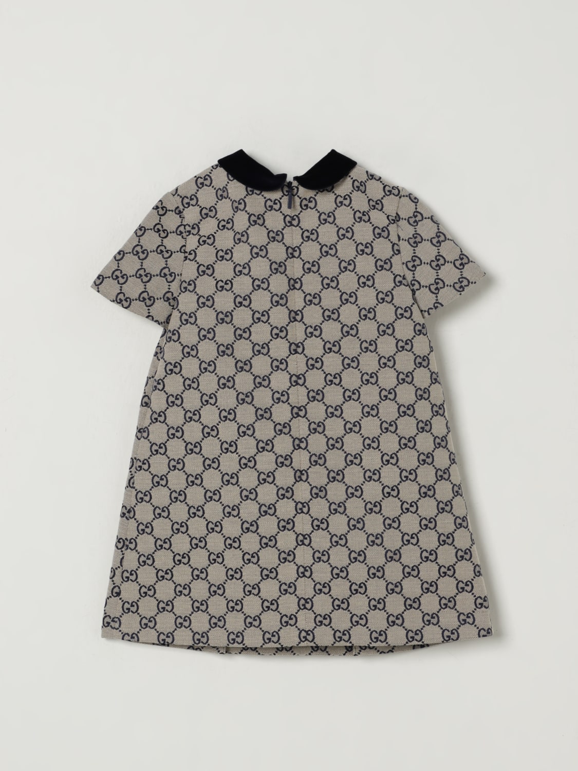 GUCCI ROMPER: Romper kids Gucci, Beige - Img 2
