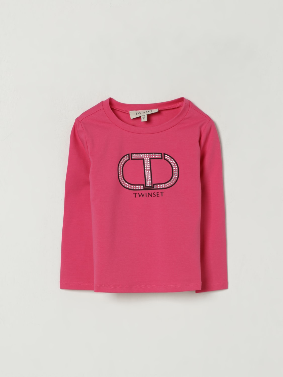 TWINSET T-SHIRT: T-shirt kids Twinset, Pink - Img 1
