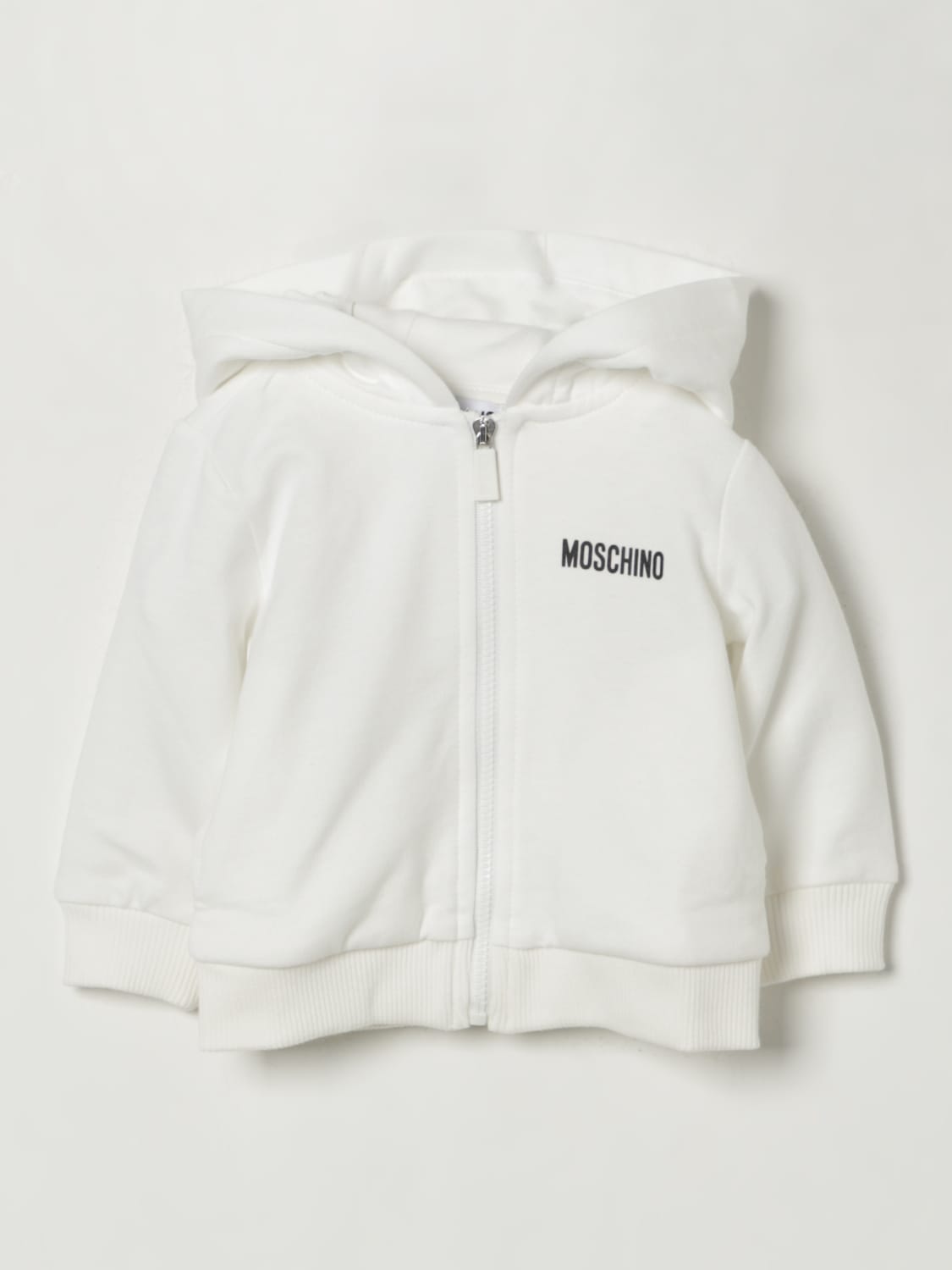 MOSCHINO SWEATER: Sweater kids Moschino, White - Img 1