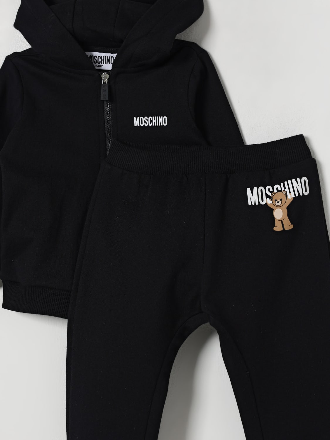 MOSCHINO JUMPSUIT: Tracksuits kids Moschino, Black - Img 3