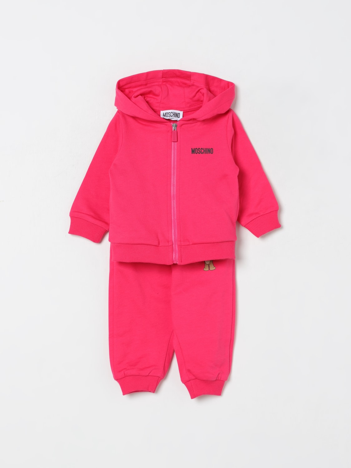 MOSCHINO JUMPSUIT: Tracksuits kids Moschino, Fuchsia - Img 1