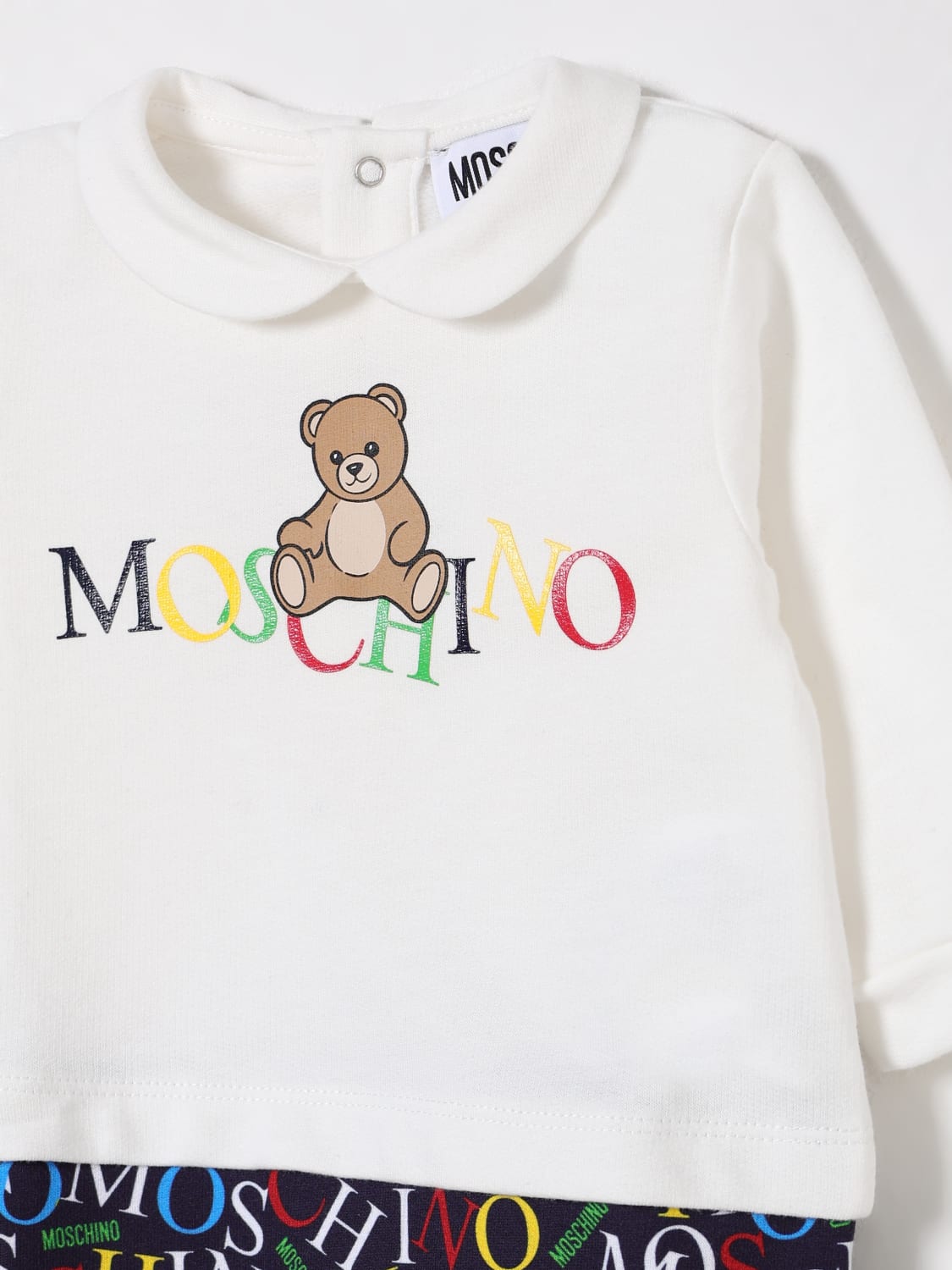 MOSCHINO MONO: Monopiezas niños Moschino, Azul Marino - Img 3